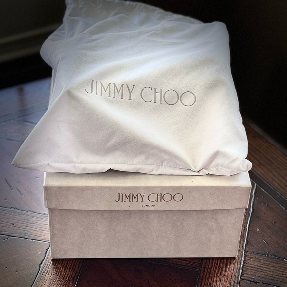 Jimmy Choo Black Pumps Size 38.5 - Picture 1 of 12